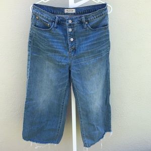 Madewell cropped jeans 👖